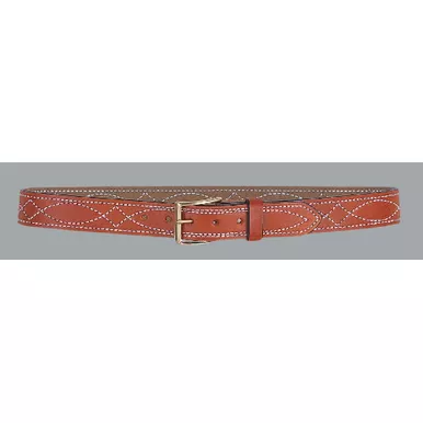 1.5 Fancy Stitch Lined Belt