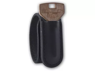 1'' Belt Keeper W/ Hidden Snap & Key Holder