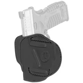 1791 3 Way Belt Holster Ambidextrous Stealth Black Size 4