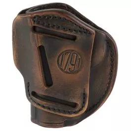 1791 3 Way Belt Holster Multi RH Vintage Brown Size 1