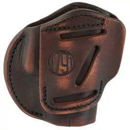 1791 3 Way Belt Holster Multi RH Vintage Brown Size 3