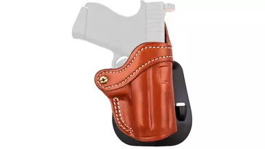 1791 Gunleather Paddle Holster, 1791 Or-pdh-2.3-cbr-r Owb Gl17/ppq C.brn