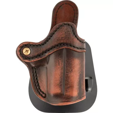 1791 Gunleather Paddle Holster, 1791 Or-pdh-c-vtg-r Owb Glk43/p365/gx4 Vntge