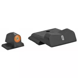 XS Sights Big Dot Tritium Front DXT2 Sight S&W Shield Green with Orange Outline