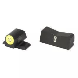 XS Sights DXT2 Big Dot Night Sight Springfield HellCat OSP Yellow Front