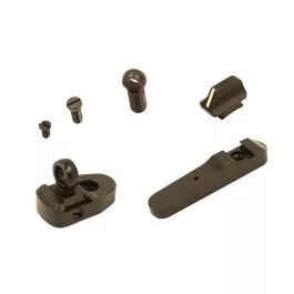 XS Sights Ghost Ring Rear Sight Henry .45-70 with Round Barrel White Stripe