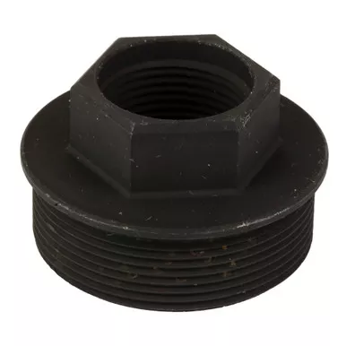Yhm 5/8"-24 Crbne Adptr Sdwnr M2 Blk