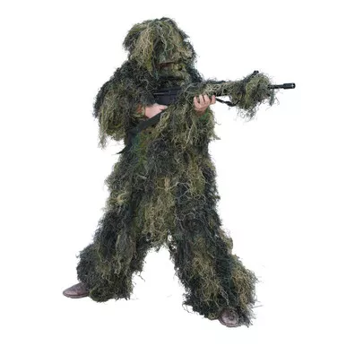 YOUTH GHILLIE SUIT (WOODLAND CAMO)