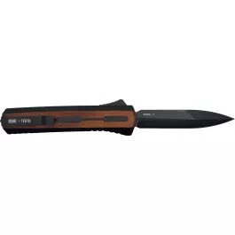 Zastava A7 OTF Knife American Walnut Wood S35VN Spear Point Blade