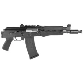 Zastava ZPAP85 Alpha AK-47 Pistol Stained Wood Handguard 5.56NATO10" Barrel Booster Brake Rear Trunnion Picatinny Rail