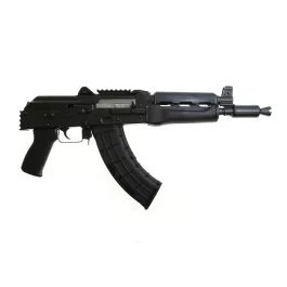 Zastava ZPAP92 AK-47 Pistol BULGED TRUNNION 1.5MM RECEIVER Stained Wood Handguard 7.62x39 10" Chrome Lined Barrel Rear Picatinny Rail 30RD