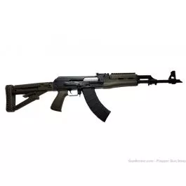 Zastava ZPAPM70 AK-47 Rifle Bulged Trunnion 1.5mm Receiver 7.62x39 16.3" OD GREEN