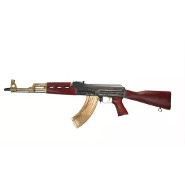 Zastava ZPAPM70 AK47 Rifle Bulged Trunnion 1.5mm Receiver Black 7.62x39 16.3" Chrome Lined Barrel Extended M-LOK Handguard Folding Stock 30rd