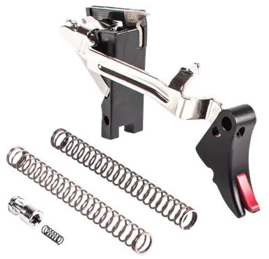Zev Fulcrum Adjustable Trigger, Zev Ful-adj-drp-9-b-r Adj Fulcrum Gl 9m G1-3