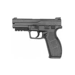 Zigana PX-9 SA 9mm Pistol 4" Manual Safety (2) 18rd MecGar Mags - Black